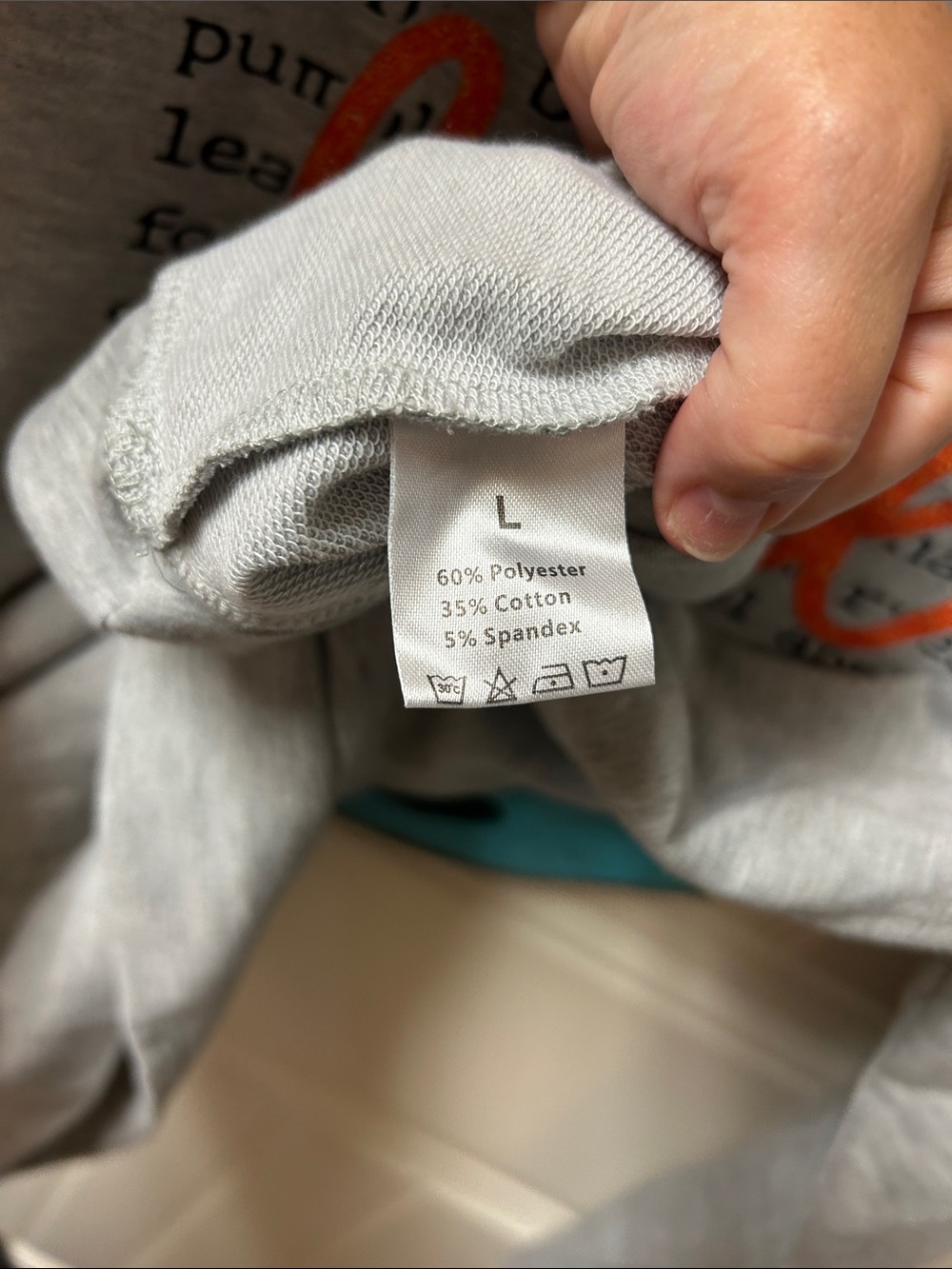 Women's Gray 'Fall' Graphic Sweatshirt - Cozy Autumn Pullover - Picture 4 of 4